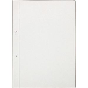 (まとめ) TANOSEE 板目表紙 A4タテ 2穴 1パック（10組20枚）  【×30セット】