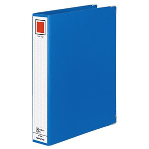 (まとめ) コクヨ チューブファイル Mタイプ 片開き A4タテ 500枚収容 背幅64mm 青 フ-1650B 1冊  【×30セット】