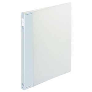 (まとめ) コクヨ ポップリングファイル(スリム) A4タテ 2穴 100枚収容 背幅21mm 透明 フ-PS410T 1冊  【×30セット】