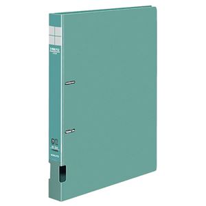 (まとめ) コクヨ DリングファイルS型 再生PP表紙 A4タテ 2穴 200枚収容 背幅34mm 緑 フ-FD420G 1冊  【×30セット】