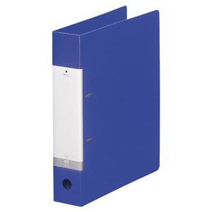 (まとめ) リヒトラブ リクエスト D型リングファイル A4タテ 2穴 450枚収容 背幅56mm 青 G2240-8 1冊  【×30セット】