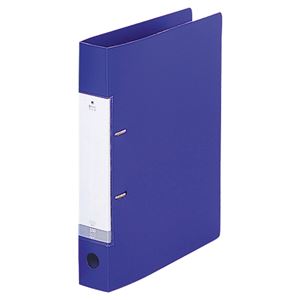 (まとめ) リヒトラブ リクエスト D型リングファイル A4タテ 2穴 350枚収容 背幅46mm 青 G2230-8 1冊  【×30セット】