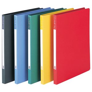 (まとめ) ビュートン クランプファイル A4タテ 100枚収容 背幅17mm ダークグレー SCL-A4-DG 1冊  【×30セット】