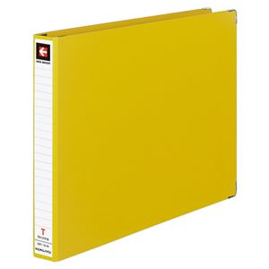 (まとめ) コクヨ データバインダーT(バースト用・レギュラータイプ) T11×Y15 22穴 280枚収容 黄 EBT-151NY 1冊  【×30セット】