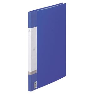 (まとめ) リヒトラブ リクエスト クリヤーブック(クリアブック) B4タテ 20ポケット 背幅16mm 青 G3211-8 1冊  【×30セット】