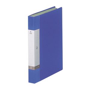 (まとめ) リヒトラブ リクエスト クリヤーブック(クリアブック) A4タテ 40ポケット 背幅32mm 青 G3202-8 1冊  【×30セット】