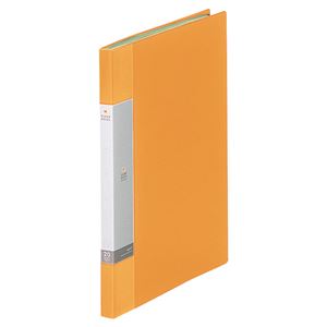 (まとめ) リヒトラブ リクエスト クリヤーブック(クリアブック) A4タテ 20ポケット 背幅16mm 黄 G3201-5 1冊  【×30セット】