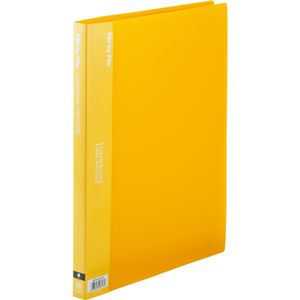 (まとめ) ビュートン クリヤーブック(クリアブック) A4タテ 20ポケット 背幅17mm イエロー BCB-A4-20Y 1冊  【×30セット】