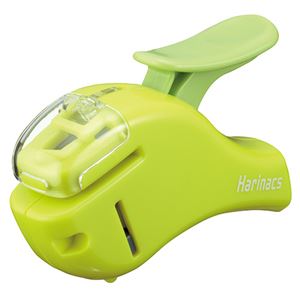 (まとめ) コクヨ 針なしステープラー（ハリナックスコンパクトα） 5枚とじ 緑 SLN-MSH305G 1個  【×30セット】
