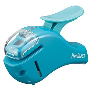(まとめ) コクヨ 針なしステープラー（ハリナックスコンパクトα） 5枚とじ 青 SLN-MSH305B 1個  【×30セット】
