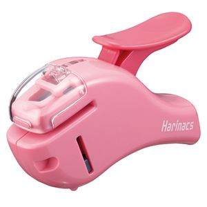 (まとめ) コクヨ 針なしステープラー（ハリナックスコンパクトα） 5枚とじ ピンク SLN-MSH305P 1個  【×30セット】