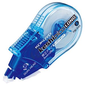 (まとめ) コクヨ 修正テープ（ケシピコロング） 5mm幅×26m 青 TW-295 1個  【×30セット】