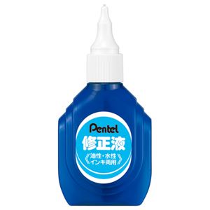 (まとめ) ぺんてる 修正液 油性・水性インキ両用 ZL1-WK 1本  【×30セット】