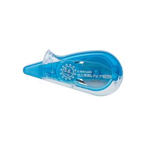 (まとめ) セーラー万年筆 修正字消しテープ交換式 本体 5.0mm幅×10m ブルー 36-7385-000 1個  【×30セット】