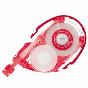 (まとめ) トンボ鉛筆 モノYX用カートリッジYR5 5mm幅×12m 赤 CT-YR5 1個  【×30セット】