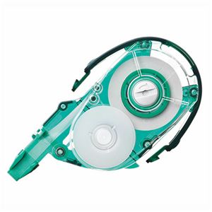 (まとめ) トンボ鉛筆 モノYX用カートリッジYR4 4.2mm幅×12m 緑 CT-YR4 1個  【×30セット】