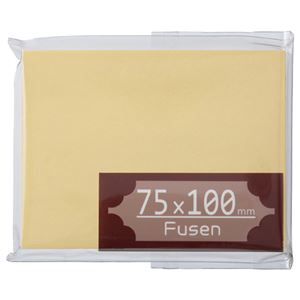 (まとめ) TANOSEE ふせん 75×100mm クリーム 1冊  【×30セット】