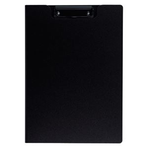 (まとめ) セキセイ クリップファイル 発泡美人 A4 FB-2016-60ブラック 1枚  【×30セット】