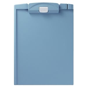 (まとめ) コクヨ クリップボードH A4タテ 青 ヨハ-H78B 1枚  【×30セット】