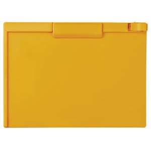 (まとめ) セキセイ クリップボード A4ヨコ SSS-3057P-50イエロー 1枚  【×30セット】