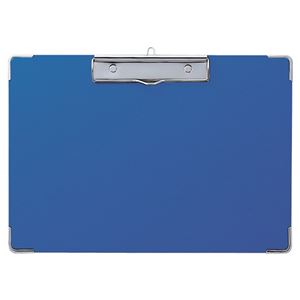 (まとめ) セキセイ カラー用箋挟 A4ヨコ Y-55C-10ブルー 1枚  【×30セット】