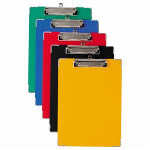 (まとめ) ライオン事務器 カラーボール用箋挟 クロス貼り A4タテ ブラック CS-120C 1枚  【×30セット】