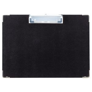 (まとめ) TANOSEE 用箋挟 B5ヨコ ブラック 1枚  【×30セット】
