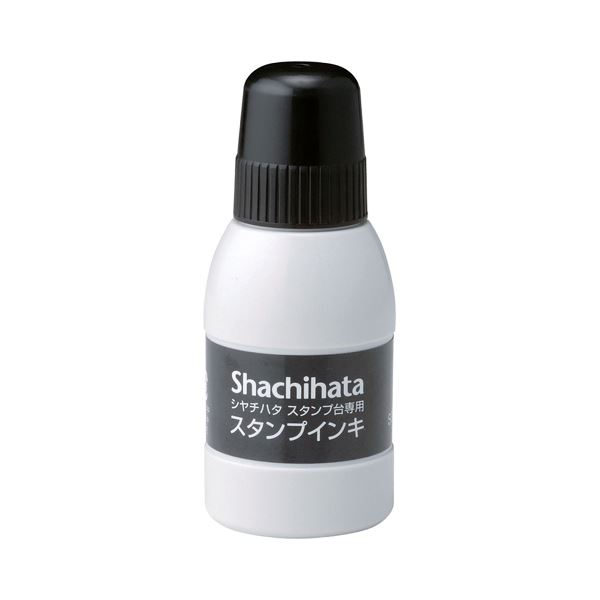 (まとめ) シヤチハタ スタンプ台専用補充インキ 40ml 黒 SGN-40-K 1個  【×30セット】