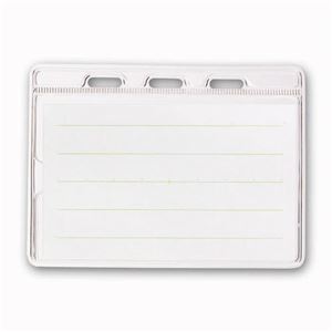 (まとめ) ソニック 名札用表示面ケース ソフト スライド式 NF-676 1パック（3枚）  【×30セット】