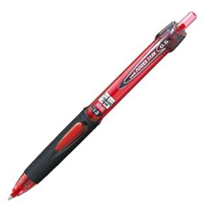 (まとめ) 三菱鉛筆 油性加圧ボールペン パワータンク スタンダード 0.5mm 赤 SN200PT05.15 1本  【×50セット】