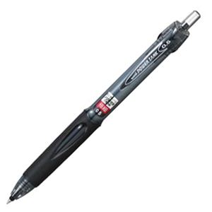 (まとめ) 三菱鉛筆 油性加圧ボールペン パワータンク スタンダード 0.5mm 黒 SN200PT05.24 1本  【×50セット】