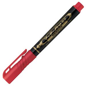 (まとめ) ゼブラ 油性マーカー マッキープロ 特殊用途DX 細字 赤 YYSS10-R 1本  【×50セット】