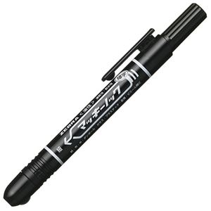 (まとめ) ゼブラ 油性マーカー マッキーノック 細字 黒 P-YYSS6-BK 1本  【×50セット】