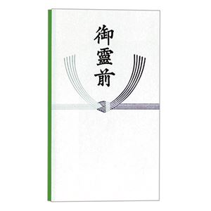 (まとめ) 赤城 多当 御霊前 ハス型入 タ28 1パック（10枚）  【×50セット】