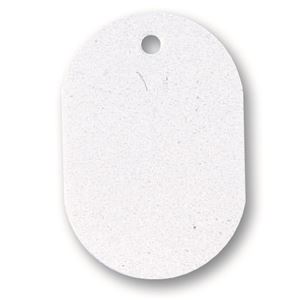 (まとめ) ソニック 番号札 小 無地 白 NF-751-W 1パック(10個)  【×50セット】