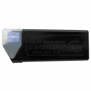 (まとめ) NTカッター A型用替刃 刃先処理ケース付 BA-160e 1パック（10枚）  【×50セット】