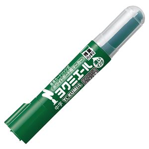 (まとめ) コクヨ ホワイトボード用マーカーペン ヨクミエール 中字・丸芯 緑 PM-B502G 1本  【×100セット】