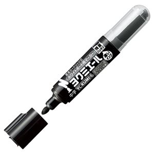 (まとめ) コクヨ ホワイトボード用マーカーペン ヨクミエール 中字・丸芯 黒 PM-B502D 1本  【×100セット】