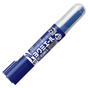 (まとめ) コクヨ ホワイトボード用マーカーペン ヨクミエール 細字・丸芯 青 PM-B501B 1本  【×100セット】