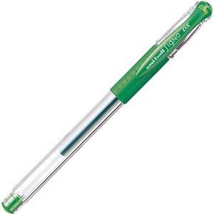 (まとめ) 三菱鉛筆 ゲルインクボールペン ユニボール シグノ 極細 0.38mm 緑 UM151.6 1本  【×100セット】