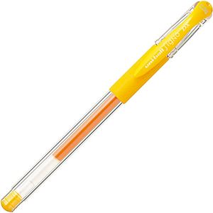 (まとめ) 三菱鉛筆 ゲルインクボールペン ユニボール シグノ 極細 0.38mm ゴールデンイエロー UM151.69 1本  【×100セット】