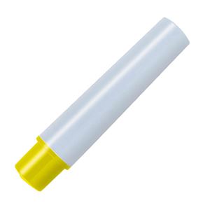 (まとめ) ゼブラ 油性マーカー マッキーケア極細 つめ替え用インクカートリッジ 黄 RYYTS5-Y 1パック(2本)  【×100セット】