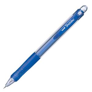(まとめ) 三菱鉛筆 シャープ SHARPペンシル VERYシャ楽 0.5mm (軸色 透明青) M5100T.33 1本  【×100セット】