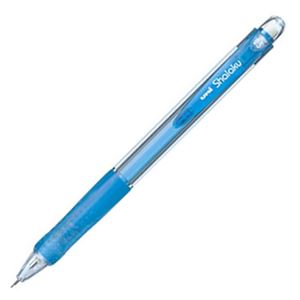 (まとめ) 三菱鉛筆 シャープ SHARPペンシル VERYシャ楽 0.5mm (軸色 透明水色) M5100T.8 1本  【×100セット】