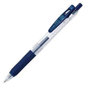 (まとめ) ゼブラ ゲルインクボールペン サラサクリップ 0.4mm ブルーブラック JJS15-FB 1本  【×100セット】