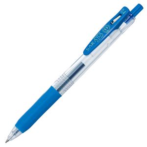 (まとめ) ゼブラ ゲルインクボールペン サラサクリップ 0.4mm コバルトブルー JJS15-COBL 1本  【×100セット】