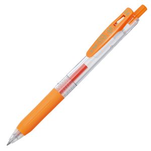 (まとめ) ゼブラ ゲルインクボールペン サラサクリップ 0.4mm オレンジ JJS15-OR 1本  【×100セット】