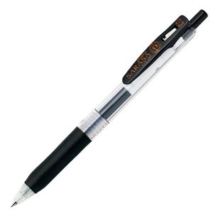 (まとめ) ゼブラ ゲルインクボールペン サラサクリップ 0.3mm 黒 JJH15-BK 1本  【×100セット】