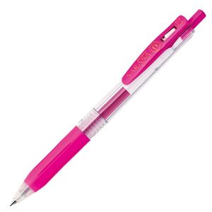 (まとめ) ゼブラ ゲルインクボールペン サラサクリップ 0.3mm マゼンタ JJH15-MZ 1本  【×100セット】