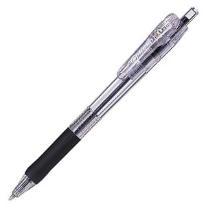(まとめ) ゼブラ 油性ボールペン タプリクリップ 0.5mm 黒 BNS5-BK 1本  【×100セット】